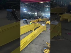 14M 15M 발굴기 망원경 팔 버킷을 파기 기초 구덩이와 함께 긴 팔