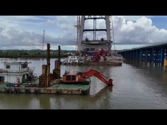 발굴기 긴 팔 발굴기 망원경 붐을 사용 BS900E 사용 더 나은 용접을 사용 하 여 하우스 기초를 파