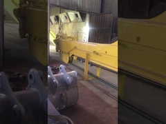 망원경 팔 발굴기 모래 토양 썰물 자갈을 잡기 BS900E 사용