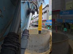 굴착기 텔레스코픽 암 (클램쉘 버킷 포함) 텔레스코픽 암 굴착기