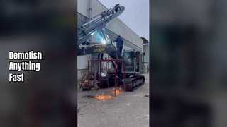 0.5-10T 굴삭기 미니 건설용 중부하 작업용 유압 브레이크 해머 강력한 철거 도구