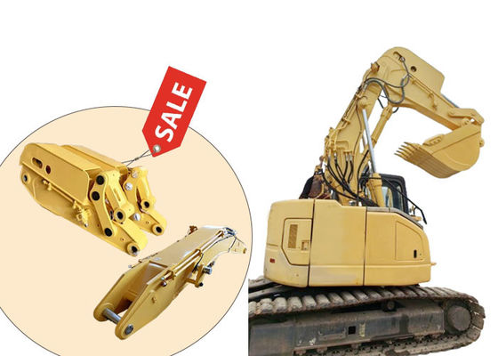 품질  Construction Equipment Excavator Tunnel Arm Short Reach Boom With Bucket / Breaker 공장