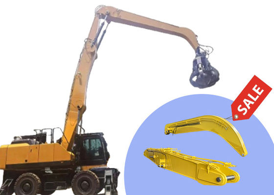 품질  Custom Material Handler Excavator Boom Arm For Grabbing Steel 공장