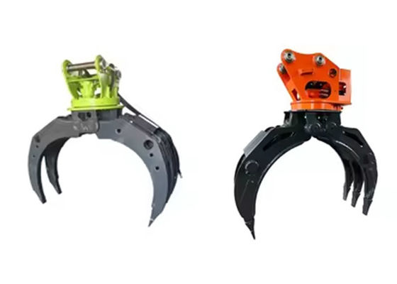 OEM 360도 회전 수압 잡기 4-55톤 발굴기