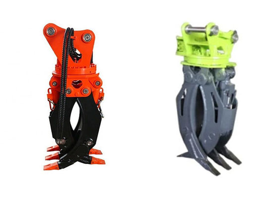 360도 회전 각도 유압 그래플, 유지 보수 불필요, 뛰어난 성능