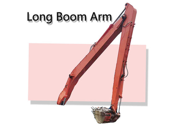 0.4 Cbm Excavator Shaogang Q355B 버킷 실린더와 함께 장거리 붐