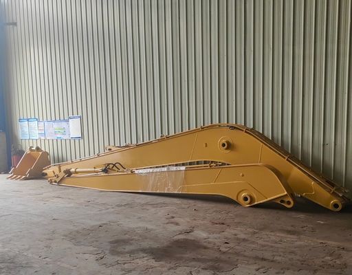 노란색 빨간색 흰색 장거리 부름 발굴기 Cat 320 PC200 히타치 210