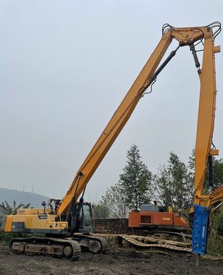 사용자 정의 색상 발굴기 철거 하이드로릭 셰어 브레이커와 함께 긴 팔