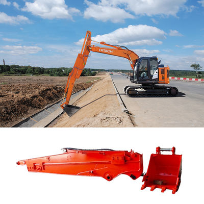 OEM 발굴기 슬라이딩 붐 Q355B 사니 215용 망원경 디퍼 팔