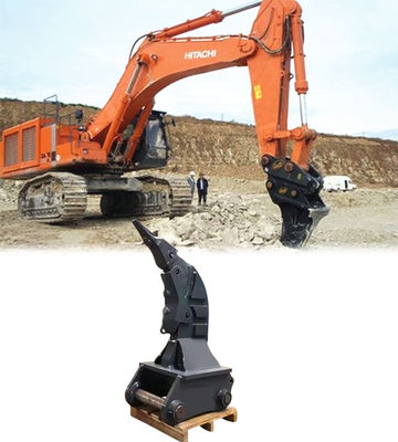 진동 완화 설계 발굴기 립퍼 건설 및 광산에서 부드러운 토양