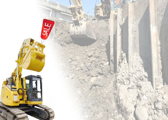 6 톤 컷 붐 발굴기 CAT HITACHI KOMATSU