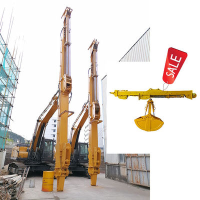 클램쉘 버킷 30m 32m BS900E 장착 텔레스코픽 굴착기 (고효율)