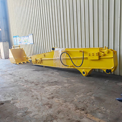ZH OEM 맞춤형 Q355B 8M 10M 11M 12M 굴삭기 롱 리치 암 롱 리치 굴삭기 붐 굴삭기 슬라이딩 암 (강 하천 준설 및 청소용)