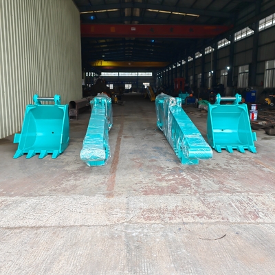 맞춤형 텔레스코픽 굴삭기 암 8M-12M 굴착 깊이 OEM