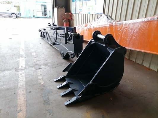 맞춤형 텔레스코픽 굴삭기 암 8M-12M 굴착 깊이 OEM