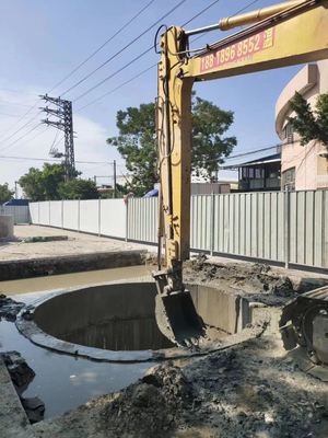 ZH OEM 맞춤형 Q355B 8M 10M 11M 12M 굴삭기 롱 리치 암 롱 리치 굴삭기 붐 굴삭기 슬라이딩 암 (강 하천 준설 및 청소용)