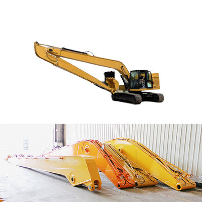 장거리 붐 발굴기 - 깊게 파기 위한 확장 된 팔