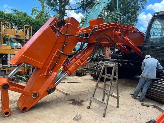 10-36 Ton Excavator Tunnel Boom Short Arm For Narrow Tunnel Basement Construction OEM Customized