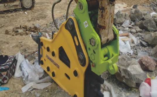 6-8T 버킷 교체 유압 굴삭기 퀵 히치 틸트 커플러 파워 틸트 회전 퀵 히치 굴삭기