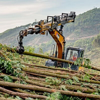 20톤 30톤 망원 팔 망원 붐 팔 그래플 트리