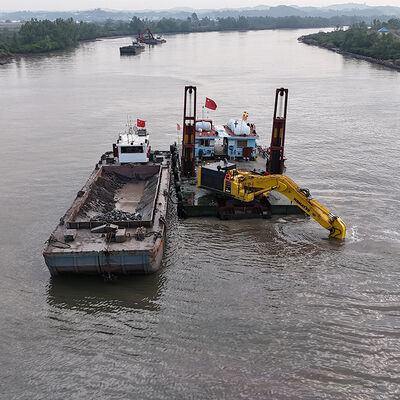 확장 굴착기 롱 암